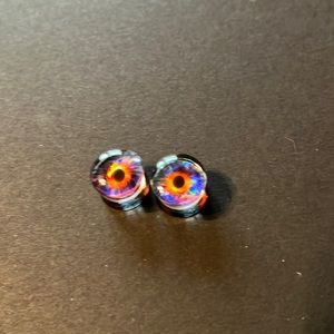 Dragon eye gauges body jewelry